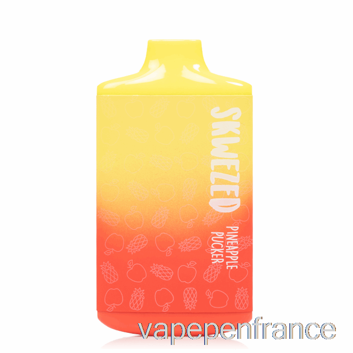 Stylo Vape Jetable à Ananas Skwezed 5k